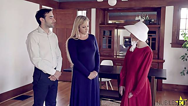 Svelte lovely Amish girl Jane Wilde wanna nothing but ride dick on top