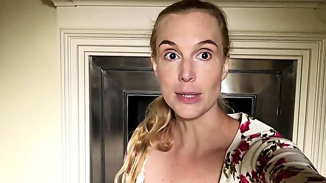 Amateur striptease and Solo masturbation