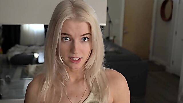 Naughty blonde enjoys some BDSM spanking