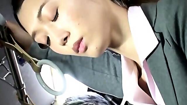 Kinky double Japanese blowjob and hardcore fucking