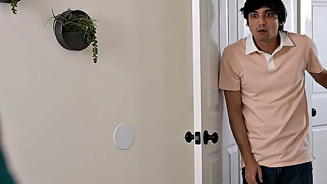 Redhead Stepmoms Surprise Blowjob