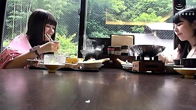 Sweet Japanese teens embark on a sensual lesbian adventure