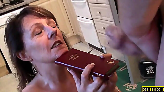 Maledom dominates British mature MILF