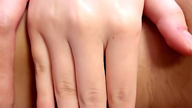 I Couldnt Resist And Started Jerking My Dick Off Her Beautiful Asian Pussy