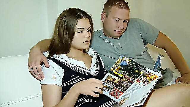 Sell Your GF - This guy needs the cash and that babe needs penis