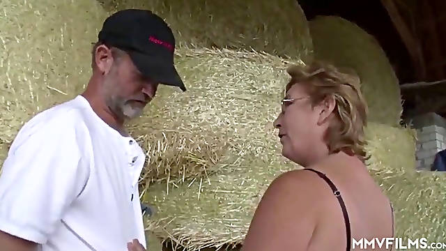 Chubby Farmer German granny