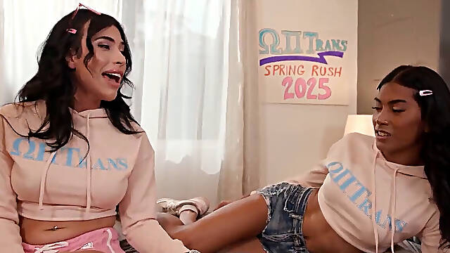 You can fellate my tgirl spear and anal tear up my ass if you want?
