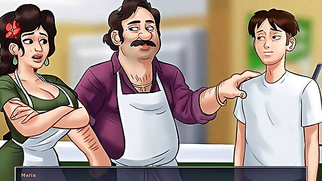 Summertime Saga V0.20 - Pt.229 -chitty Chat During Fuck