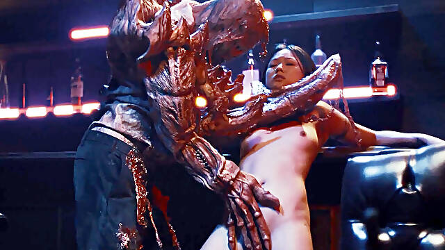 Stranger Things Parody - Cute Asian Girl Mind Controlled &amp; Finger Fucked by Nightmare Monster