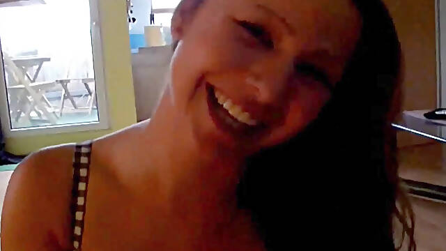 She Is an Amateur Babe From France Who Got to Suck Cock