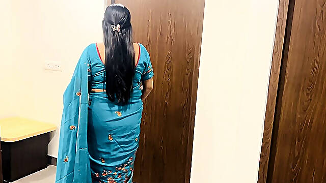 Indian Lady Tuition Teacher Allowed Her Besharam Male Student to Fuck and Cum Inside Her Pussy with Clear Hindi Conversation