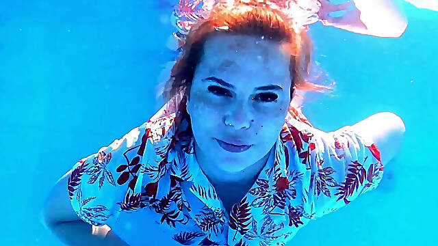 Long Breath Holding Underwater