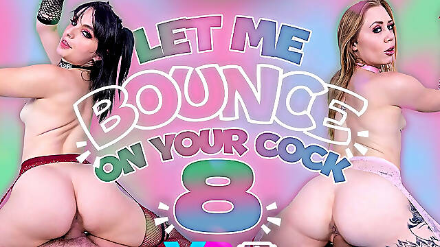 Let Me Bounce on Your Cock 8 - Riding VR Compilation