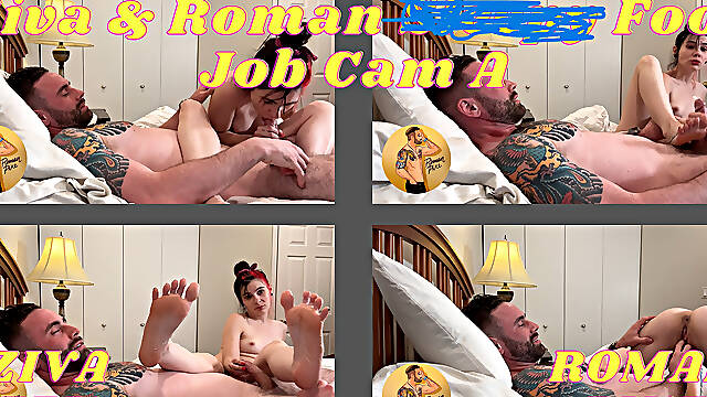 Ziva Roman Tired Foot Job Cam
