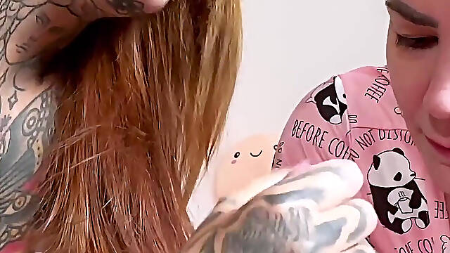 Messy Rimming Spit Play Blowjob